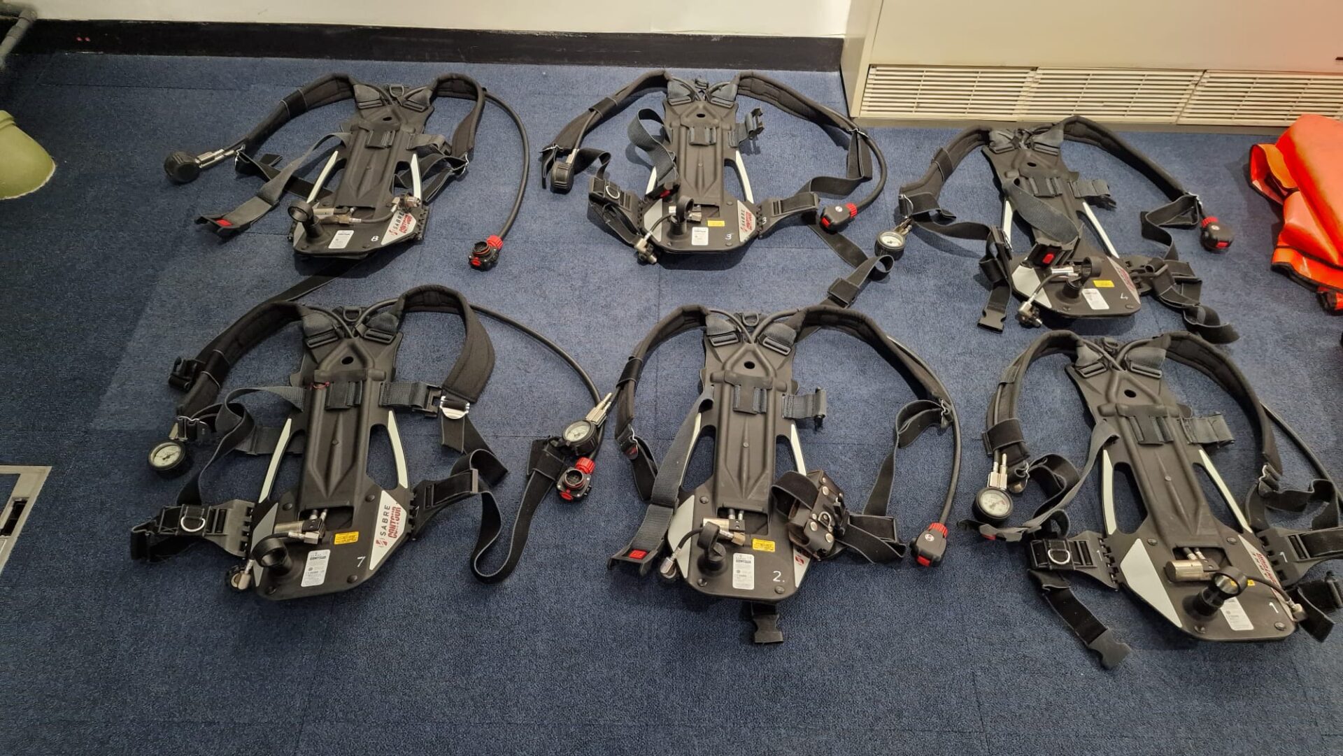 Plessey donates spare firefighting equipment to IFRA