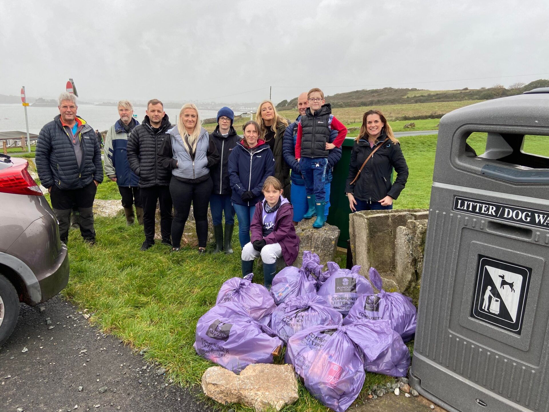 Beach clean with Clean our Patch